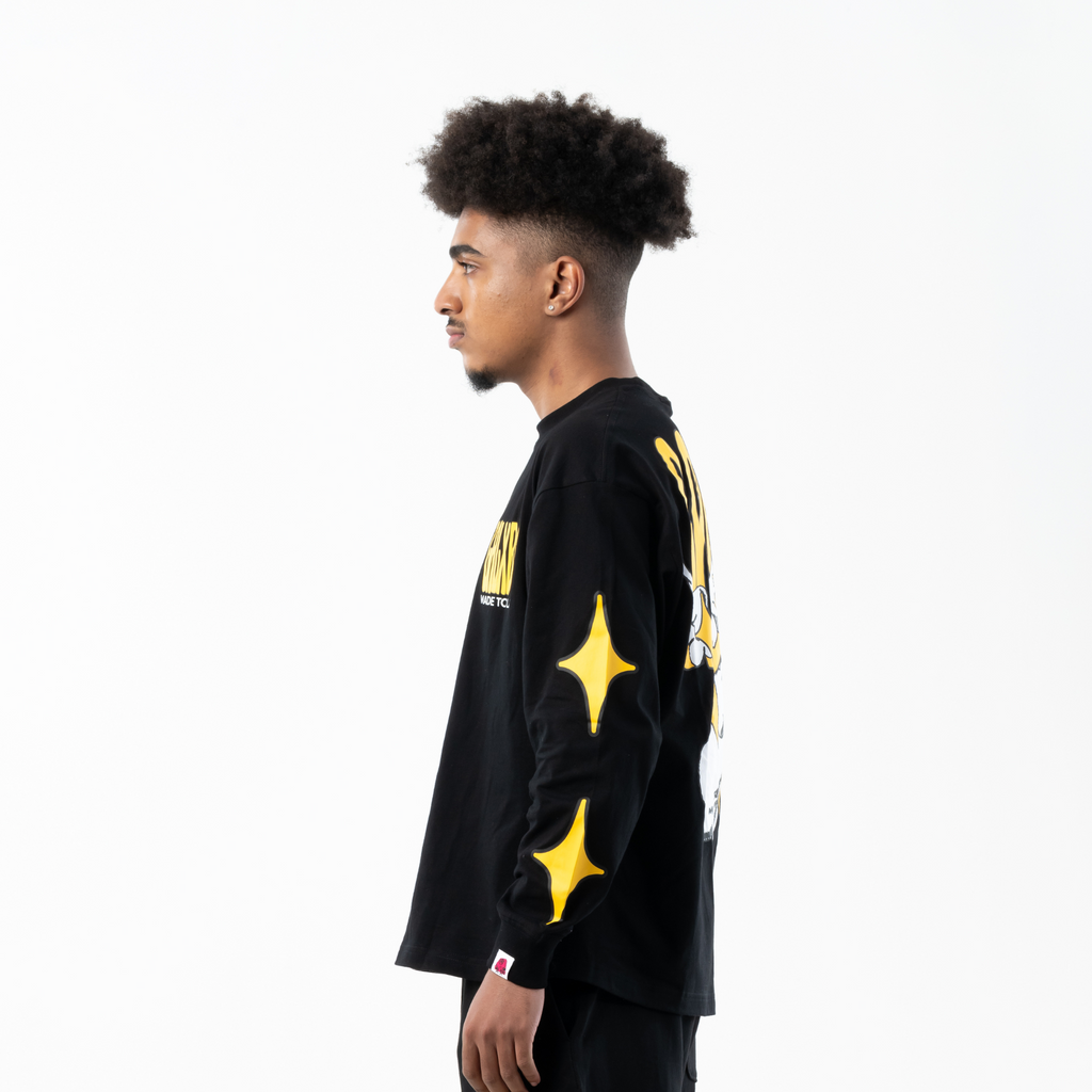 STAR LONG SLEEVE T-SHIRT